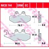 TRW brzdove platničky TRW MCB744SRM