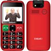 EVOLVEO Mobilní telefon pro seniory s nabíjecím stojánkem EasyPhone ET, červená