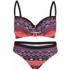Stuf Dámske bikiny s kosticami dvojdielne Stufe Tribal 3 C-Cup Velikost: 38C