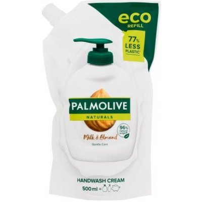 Palmolive Naturals Almond & Milk Handwash Cream 500 ml vyživujúce tekuté mydlo s mandľovou vôňou unisex