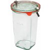 Zaváracie poháre WECK Quadro 795 ml, set 6 ks