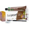 SET: HairPearl Cosmetics Tinting Kit Mini PPD Free - set na farbenie obočia, rias alebo brady VÝPREDAJ: 3 - natural brown / nougat brown
