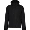 Regatta Professional bunda s kapucí Venturer TRA 701 softshellová french/navy Modrá