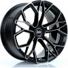 BOLA FLF hliníkové disky 9x18 5x112 ET42 DO 50 GLOSS BLACK POLISHED FACE