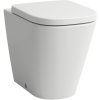 LAUFEN Meda samostatne stojace WC Silent Flush ku stene, s hlbokým splachovaním, 360 x 540 mm, biela, H8231110000001