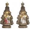 Craftenwood Vianočný Betlehem Home ESPRIT zelená Sivá Magnézium 23 x 13,5 x 45 cm (2 ks)