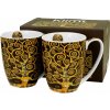 Duo Porcelánový hrnček Klimt Tree Of Life 2 x 350 ml