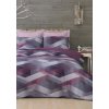 Issimo Home Saténové Obliečky Helix Fialová 140X200 70X90