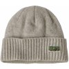 Patagonia Brodeo beanie og legacy label crisp grey