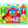 Tooky Toy Aktivity Board so zámkami Farma