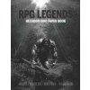 RPG Legends Hexagon Grid Paper Book: Large Hexagonal Grid for Games, Design, Create Your Unique Maps, Fantasy Worlds and Mythical Characters 8.5x11 In