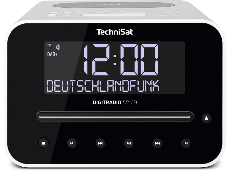 TechniSat 52 CD bílé