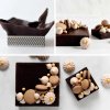Decora Nerezová forma na tartaletky čtverec Microforata perforovaná 7x7x3,5cm