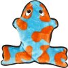ŽABA SO 6 PÍSKATKAMI MODRO-ORANŽOVÁ 35CM.