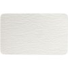 Villeroy & Boch Manufacture Rock Blanc porcelánový podnos 28x17 cm