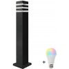 Polux LED RGBW stmievateľná vonkajšia lampa TEKSAS 1xE27/12W/230V 74 cm IP44 antracit LEDSA1551 + záruka 3 roky zadarmo + záruka 3 roky zadarmo