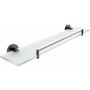 Nimco Polica IXI, 60 cm s ohrádkou UNIX ČIERNA - UNC X460-X-90