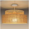 Belis | Prisadený luster BOHO 1xE27/60W/230V pr. 40 cm ratan | BE0929