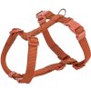 TRIXIE PREMIUM H-postroj, L-XL: 75-120 cm / 25 mm, hrdzavá