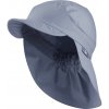 Detský UV klobúk s plachetkou plátno UV 50+ farba šedo modrá STERNTALER Veľkosť: 51cm