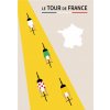 Ilustrácia le Tour de France, Poster Paperago, 26.7 × 40 cm