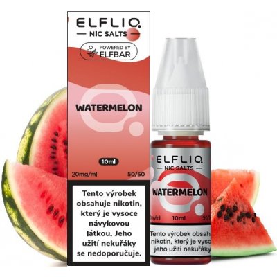 ELFLIQ Nic SALT Watermelon 10 ml 20 mg