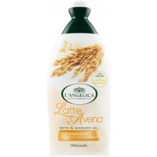 L'Angelica Officinalis zvláčňující sprchový gel/koupelová pěna s ovesným mlékem 500 ml