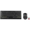A4Tech 9300F, sada klávesnice s bezdrôtovou optickou myšou, AAA, CZ/US, klasická, 2.4 [GHz], bezdrôtová, čierna