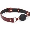Kolík Liebe Seele Wine Red Ball Gag vínový