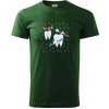 Zubárske tričko - kefka a jedlo - Klasické pánske tričko vyššej gramáže - L ( Fľaškovozelená )