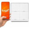 Tuya Dálkové ovládání pro mobilní telefon ZigBee tlačítko SC04 chytré 4 kanály 12 scén