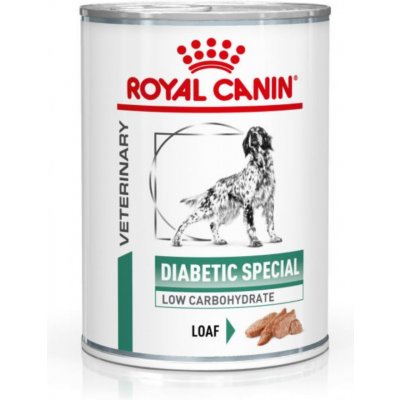 ROYAL CANIN VHN DOG DIABETIC SPECIAL LOW CARBOHYDRATE Konzerva 410 g