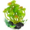 JK ANIMALS Kameň stredný, akvarijná plastová rastlinka, cca 13 cm
