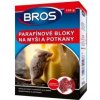 BROS Parafínové bloky na myši a potkany 100g - rodenticid 250g