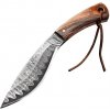 Turistický nôž s ozdobenou čepeľou KUKRI, 19 cm