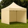 rozkladací hliníkový stan TENTS HEX50 3x3 EXTREM béžový (nožnicový hlínikový stan 3x3m Extrem )