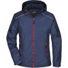 James & Nicholson Bunda JN 1117 do deště, dámská COT02111785805-navy/red 2XL Navy/červená