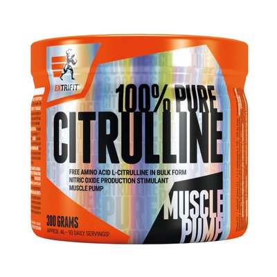 Extrifit Citrulline Pure Powder - Pomeranč - 300 Gramů