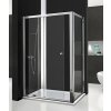 AQUATEK MASTER R33 120 x 90cm sprchový kút obdĺžnikový - biela - sklo matné (61)