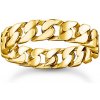 Thomas Sabo TR2496-413-39-56 prstýnek - chain links gold plated