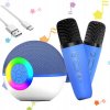 KARAOKE SÚPRAVA PRE DETI S BLUETOOTH MIKROFÓNOM, RGB BEZDRÔTOVÝ REPRODUKTOR