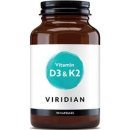 Viridian Vitamin D3 K2 90 kapslí