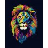 ZUTY Obrazy na stenu - Rozmanitý lev Rámovanie: vypnuté plátno na rám, Rozmer: 40x50 cm