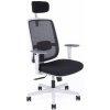 OFFICE PRO s.r.o. Kancelárska stolička CANTO WHITE SP, čierna mesh