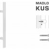 FT - MADLO kód 841S 40x10 mm ST ks NEM - nerez matná (F60) 600 mm 40x10 mm – cena za ks
