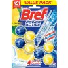 Bref Power Aktiv tuhý WC Blok Lemon 2 x 50 g