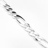 Šperk Holíč | Pánska Strieborná retiazka bez rodia „Figaro 250“ Dĺžka: 55 cm | R11-55