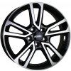 ALUTEC TORMENTA 7x17 5x112 ET45 diamond black polished