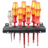 WERA 102-006147 Skrutkovače PL2,5 - PL5,5, krížové skrutkovače PH1 - PH2, VDE do 1000 V, LASERTIP, sada 7 dielov, 160i/7