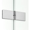 New Trendy D-0374A/D-0084B-WP NEW RENOMA sprchový kút 110 x 90 cm, ľavý, vzpera, 110 x 90 cm, chróm